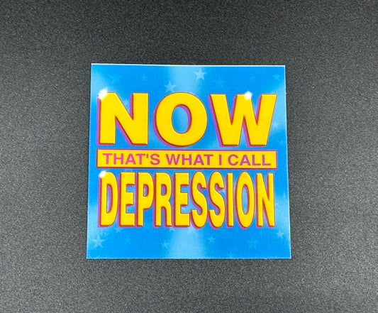Depression Sticker
