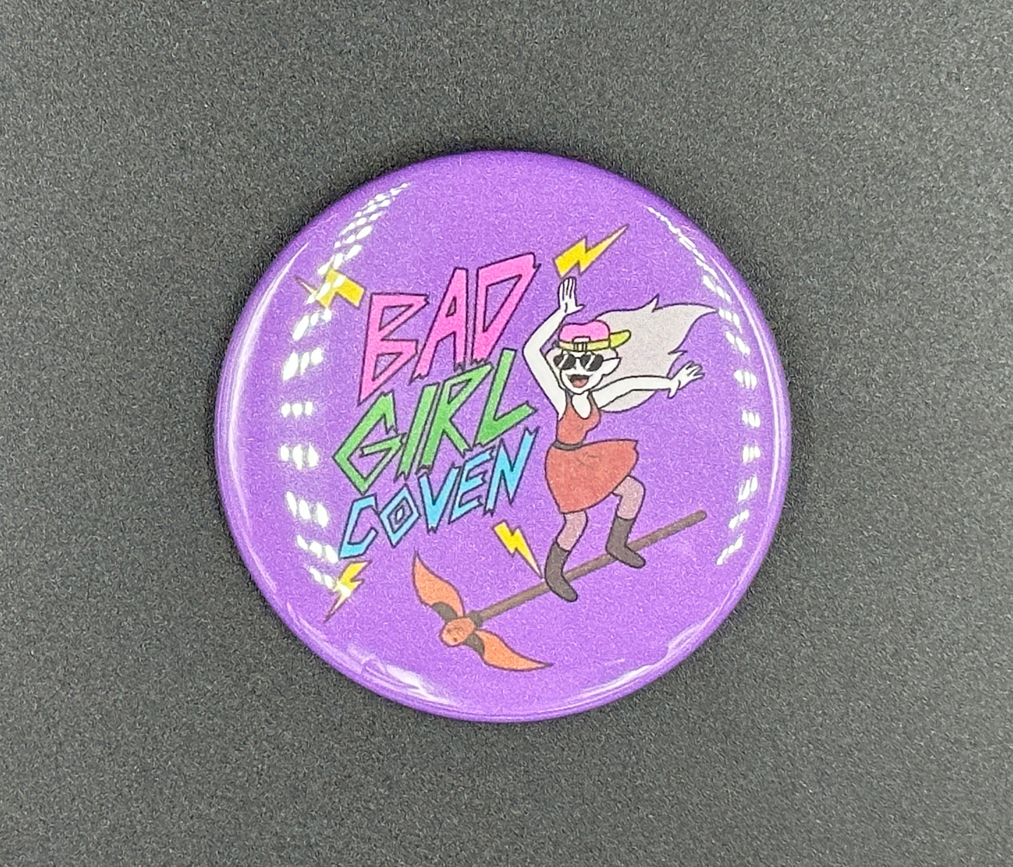 Bad Girl Coven Button