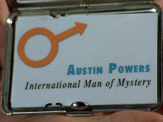 Austin Power's Business Card